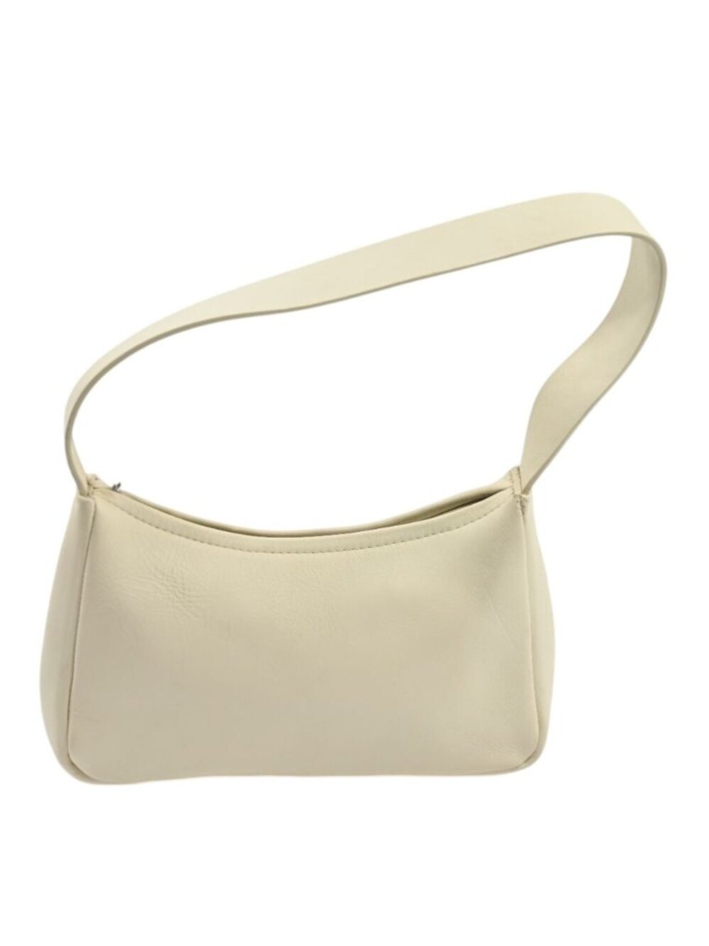 ST.AGNI 90s Petit Leather Shoulder Bag in Tofu
